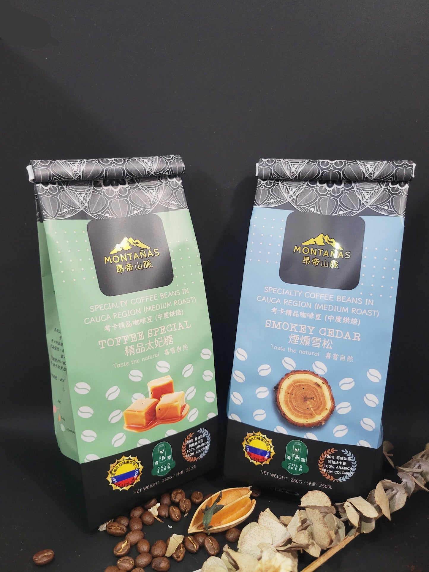 考卡精品咖啡豆(中度烘焙 – 精品太妃糖)
